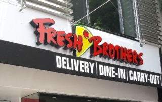 Fresh Brothers Channel Inland Signs