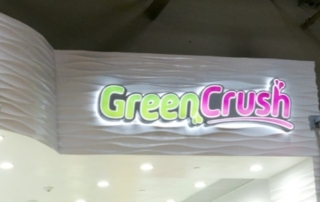 Green Crush Channel Inland Signs