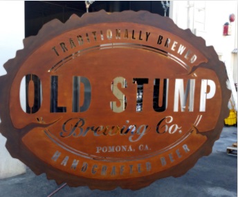 Custom Signs Southern California For Brewery By Inland Signs Inc