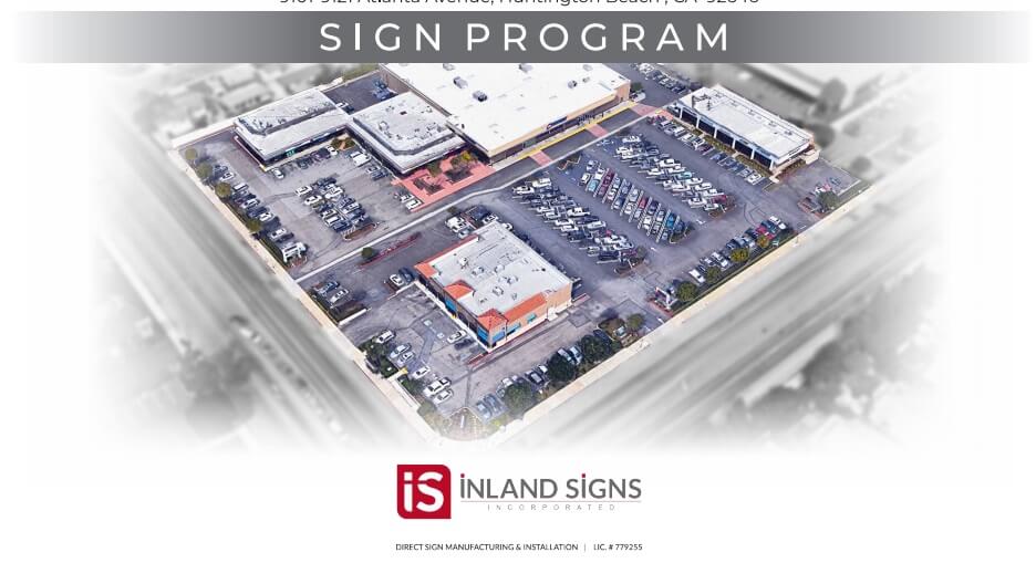 Master Sign Done Professionally By Inland Signs Inc For Custom Signs Southern California